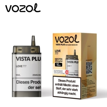 Vozol Vista Plug Ez - Love 777 - Pods 20mg